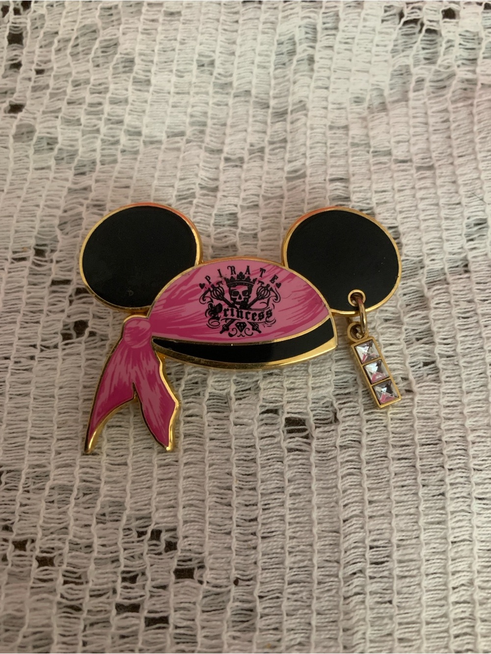 Mickey Mouse Ear Hat - Pirate Princess Disney Pin , 2007